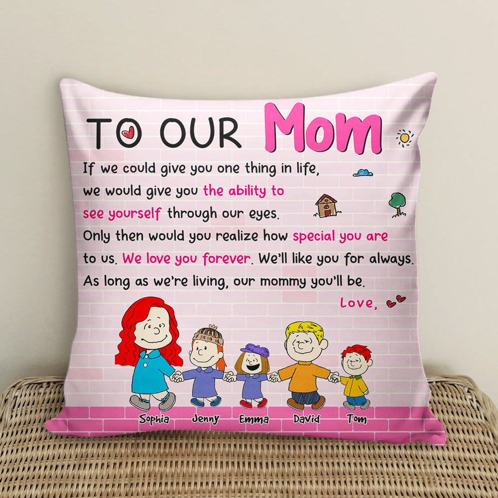 Personalized Gifts For Mom Pillow 03KADT131224DA-Homacus