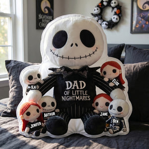 Dad Of Little Horrors Custom Pillow - Personalized Gifts For Dad 02PGDH240426-Homacus