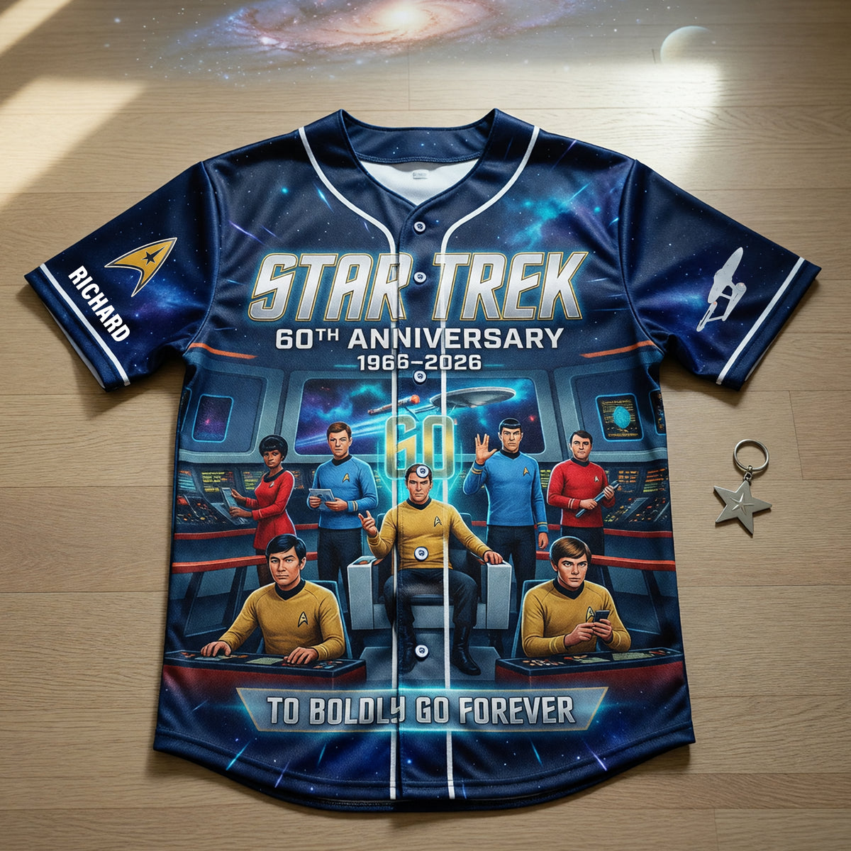 60th Anniversary Baseball Jersey - Personalized Gifts For Cosmic Lovers 03tyqn120626-Homacus