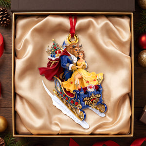 Sleigh To Our Kingdom Ornament - Personalized Gifts For Couple 06qhdh140926