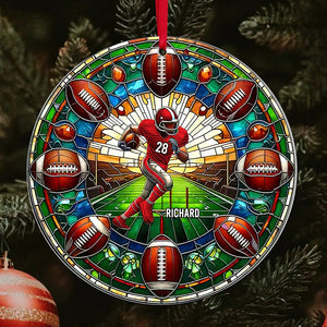 Personalized Gift For Football Lovers Acrylic Ornament 04ACQN071024-Homacus