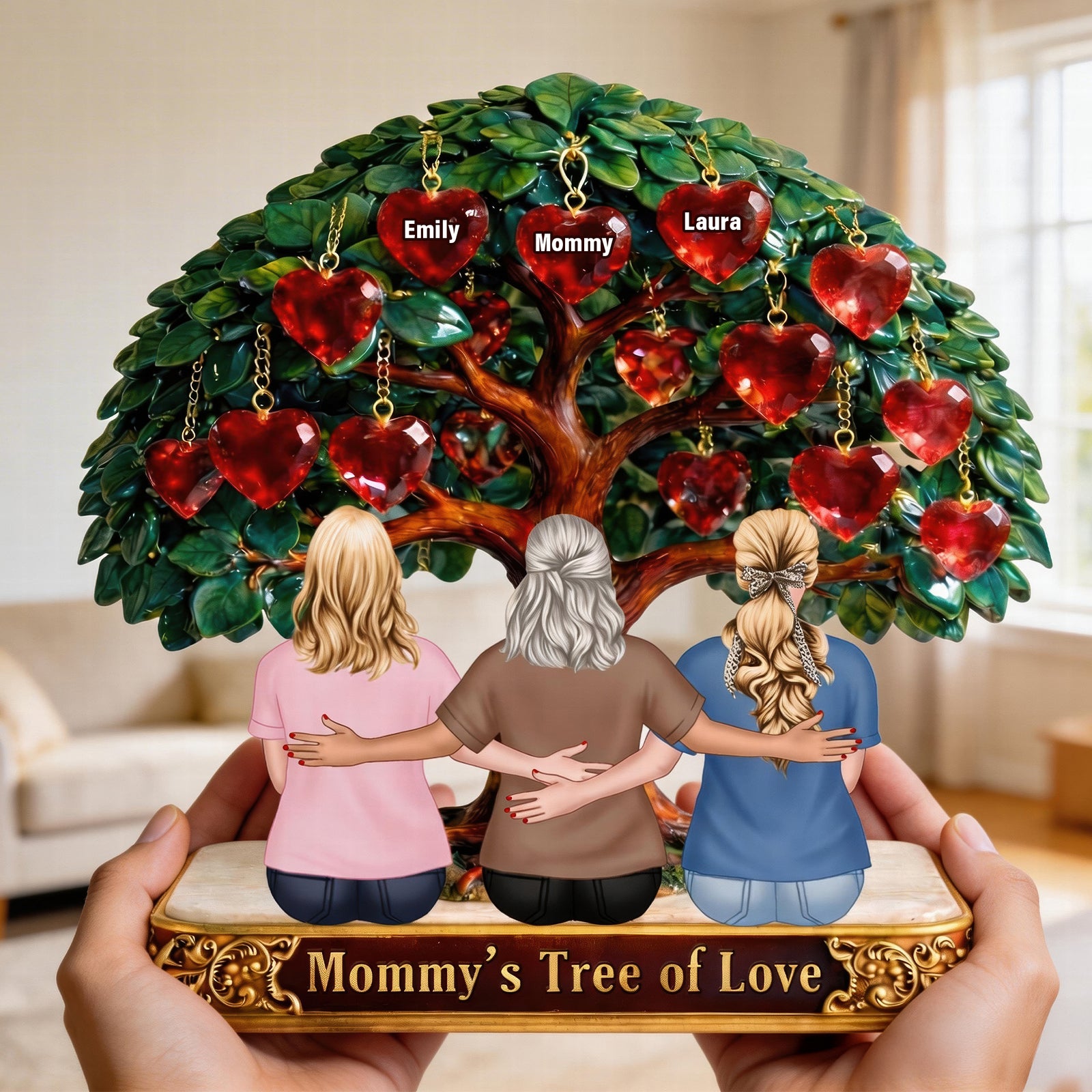 Grandma's Tree Acrylic Plaque - Personalized Gifts For Grandmas 05tyqn130326-Homacus