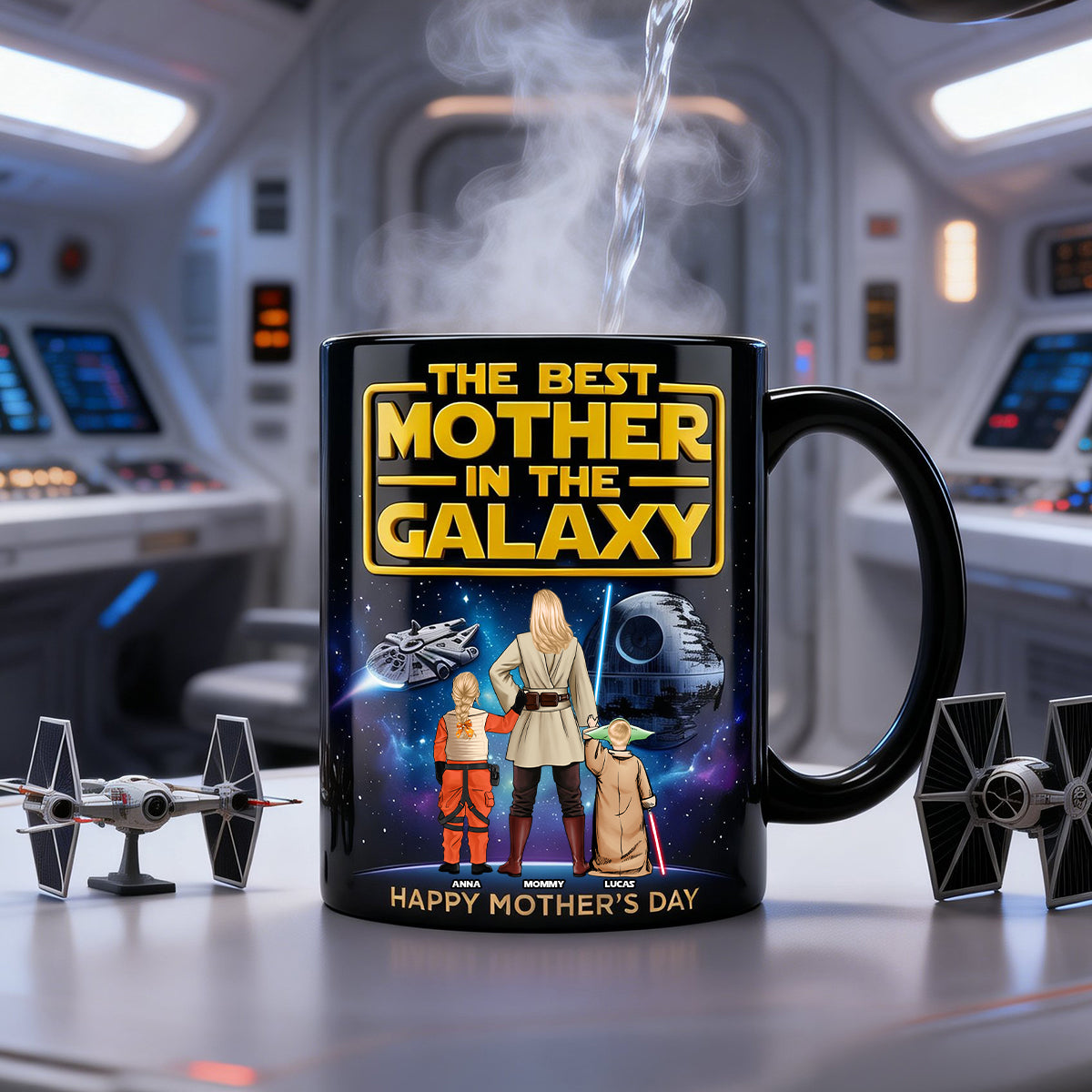 The Best Mother Magic Mug - Personalized Gifts For Mothers 03natn140426-Homacus