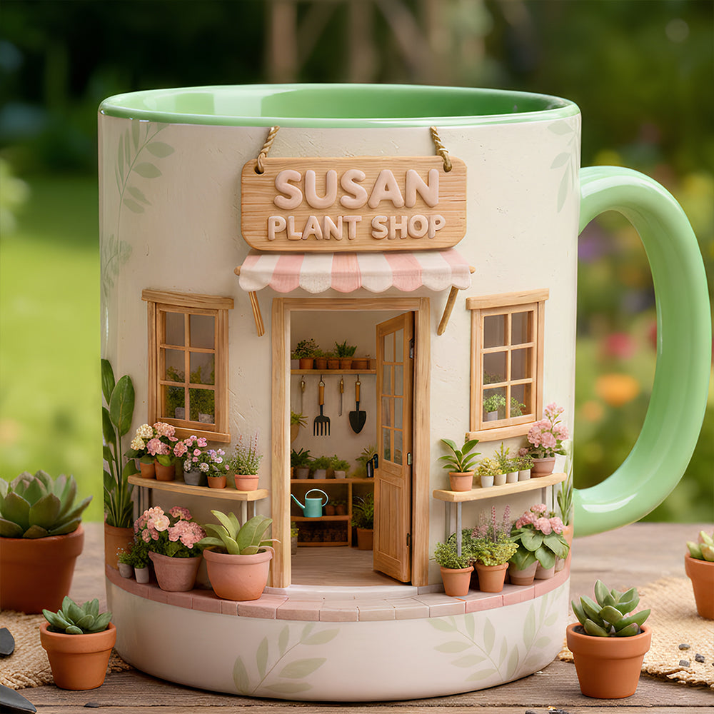 Garden Shop Accent Mug - Personalized Gifts For Garden Lovers 04kidt230126-Homacus