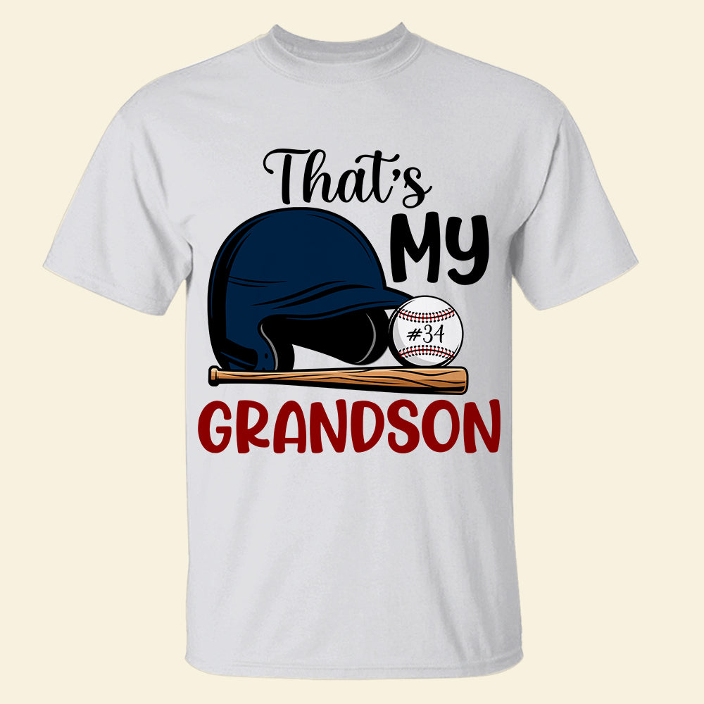 Personalized Gifts For Family Shirt That's My Grandson 02qhqn290323-Homacus