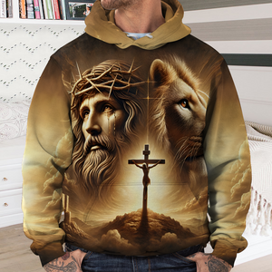 Personalized Gifts For Christian Shirt 04xqpu160125 Jesus And Lion-Homacus