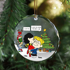 Couple Ornament - Personalized Gifts for Couple-Homacus