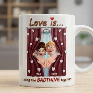 Naughty Couple Coffee Mug - Personalized Gifts For Couples 03totn081225-Homacus