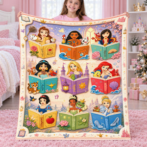 Magical Storybook Blanket - Personalized Gifts For Kid 04naqn061026-Homacus