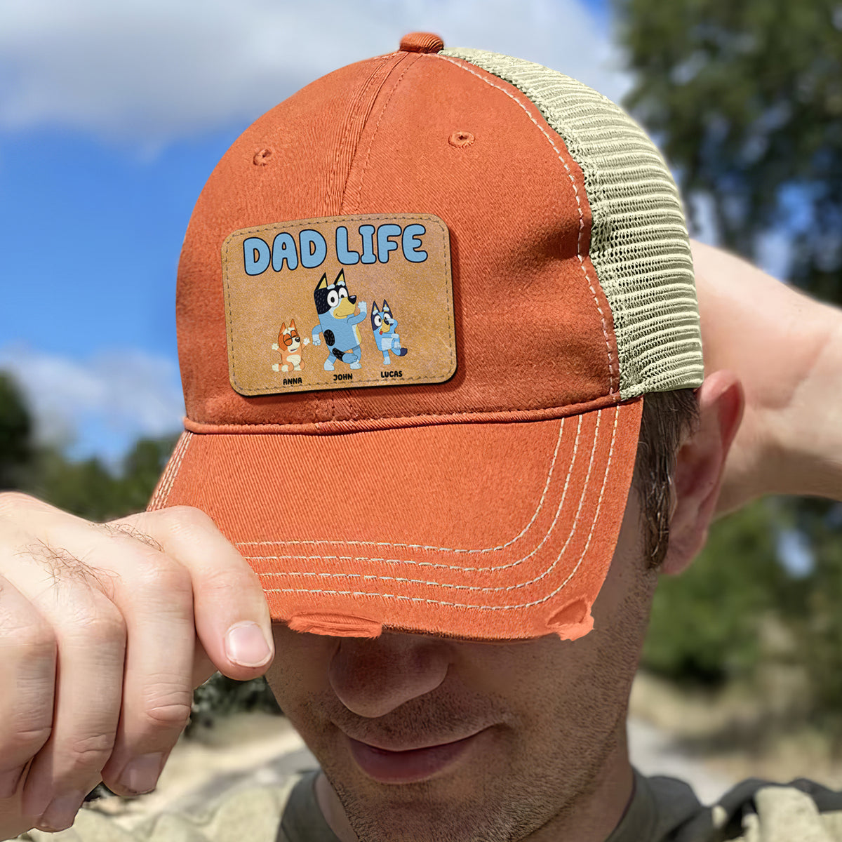 Dog Dad Trucker Hat - Personalized Gifts For Father 05natn110524-Homacus