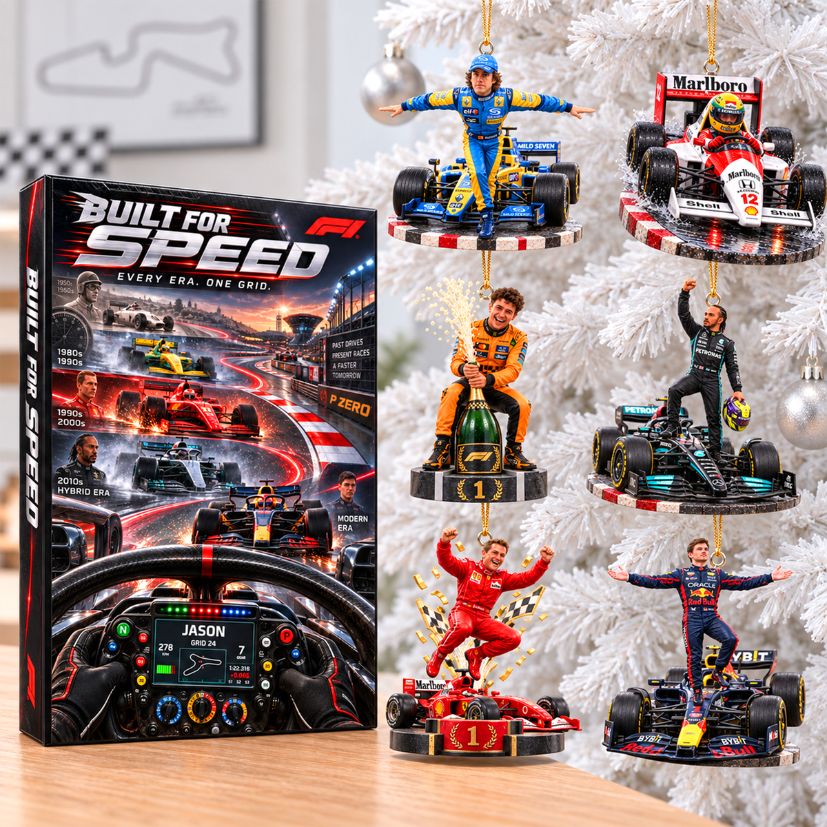 Racing Legend Christmas Advent Calendar Blind Box - Personalized Christmas Gifts 05haqn281026-Homacus