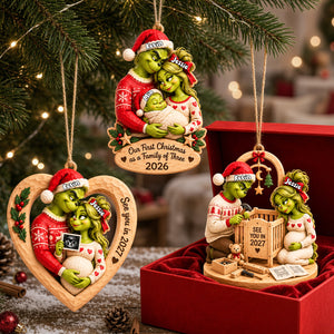 Baby On The Way Christmas Ornament - Personalized Gift For Expecting Parents 01TYTA231026-Homacus