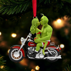 Couple's Ride Together Ornament - Personalized Gift For Couples 02OHLU241025-Homacus