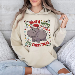 Christmas Gifts For Hippopotamus Lovers Shirt 200acxx260824-Homacus