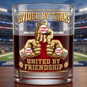 Sport Lover Friendship Round Glass - Personalized Gifts For Sport Fans 02NATN080626-Homacus