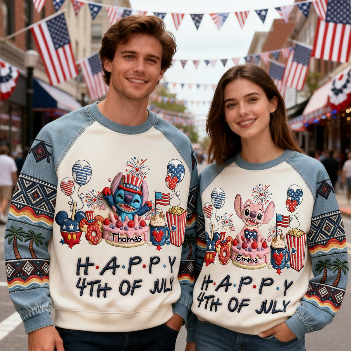4th Of July 3D Sweatershirt - Personalized Gifts 03palu250226-Homacus