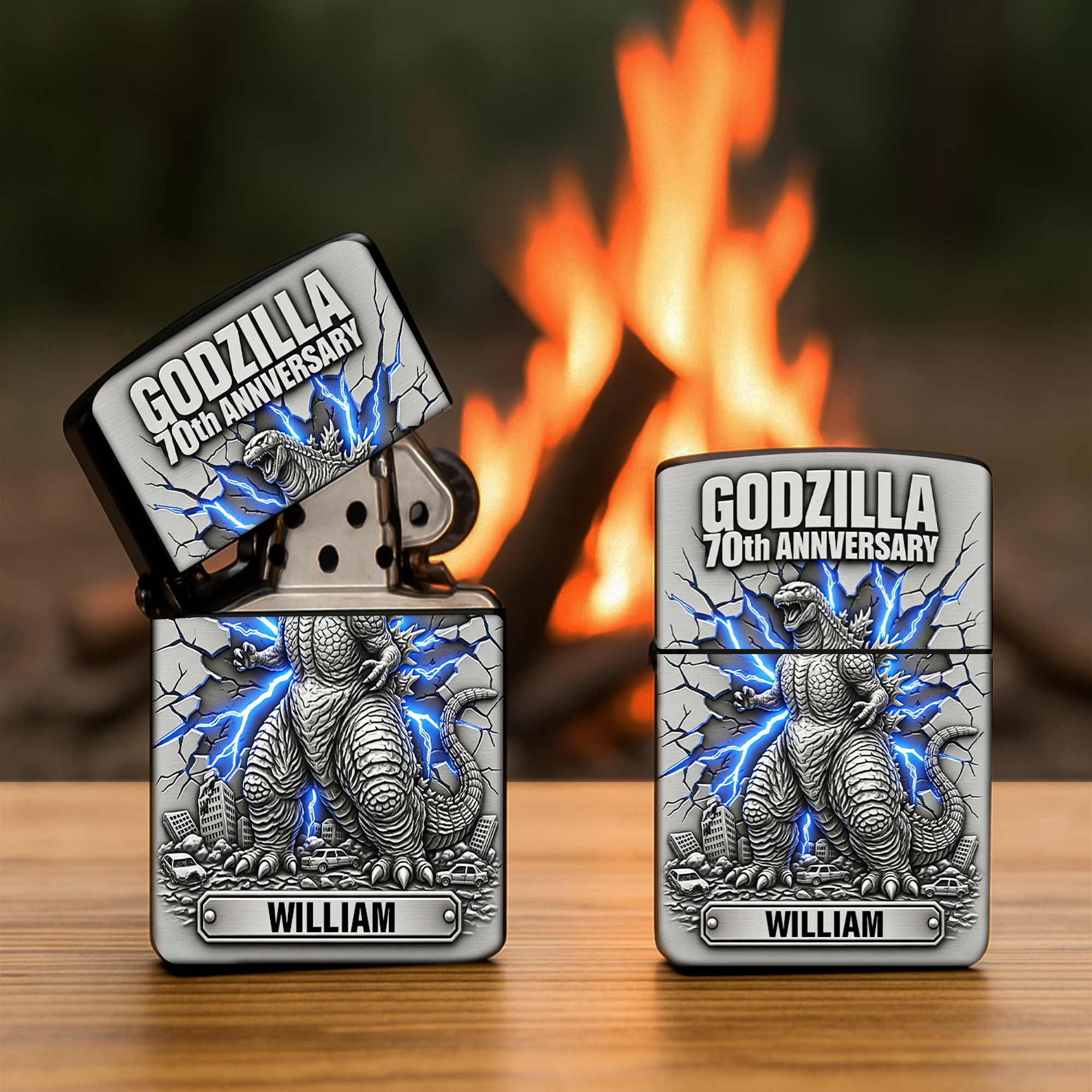 Giant Monster Lighter - Personalized Gifts For Movie Fans 02QHLU250825-Homacus