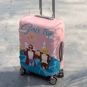 Personalized Gifts For Friends Luggage Cover Girls Trip 02XQLU201224PA-Homacus