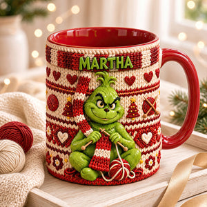 Knitting Coffee Accent Mug - Personalized Gifts For Christmas 04nadt121026-Homacus