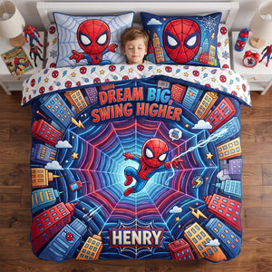 Masked Hero Quilt Bed Set - Personalized Gifts For Kid 02hatn070826