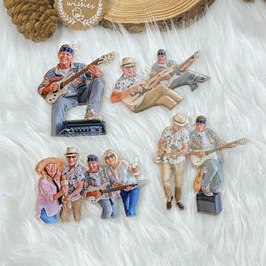 Custom Photo Gifts for Guitar Player Ornament 34acvp140924-Homacus