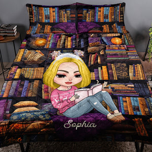 Personalized Gifts For Book Lovers Quilt Bed Set 05qnqn311024-Homacus