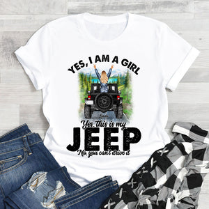 Personalized Gifts For Her Shirt I Am A Girl 07HULH040522-Homacus