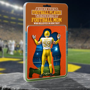 American Football Mom Acrylic Plaque - Personalized Gifts For Mother 012OHDT280425-Homacus