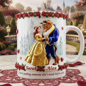 Fairy Tale Couple Coffee Mug - Personalized Gifts For Couple 01kita080126-Homacus
