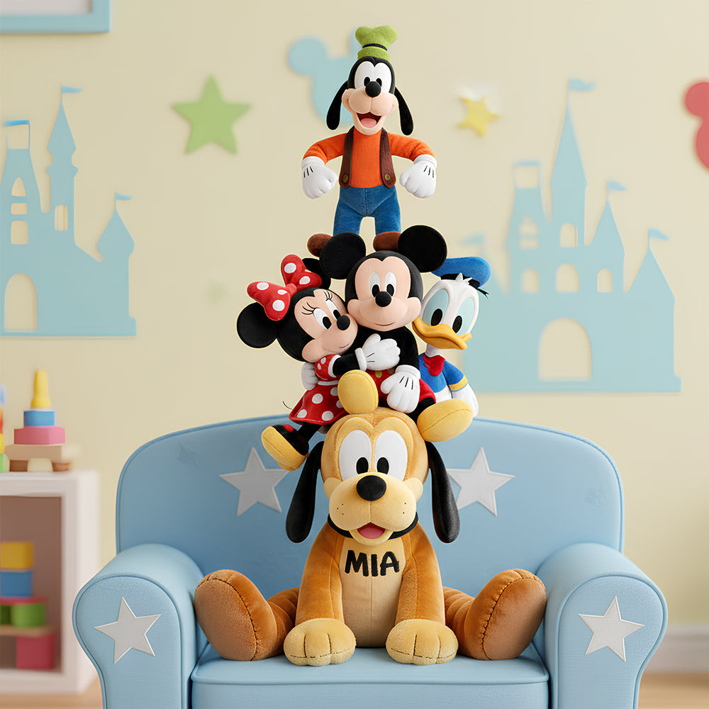 Cute Characters Pillow - Personalized Gifts 04ohdt101225-Homacus