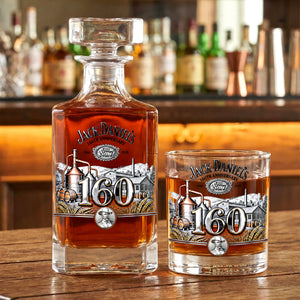 Celebrating 160th Anniversary Decanter Set - Personalized Gifts 03naqn120226-Homacus