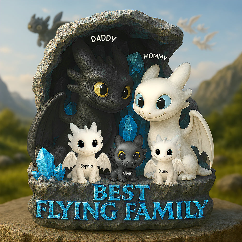 Fantasy Flight Acrylic Plaque – Personalized Gifts For Family 02tgqn110425-Homacus