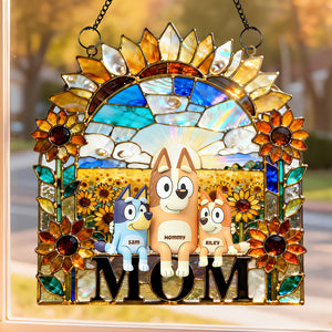 Love Mom Suncatcher - Personalized Gifts For Mothers 04nadt120226-Homacus