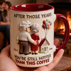 Funny Old Couple Accent Mug - Personalized Gifts For Couple 04PGDT030226-Homacus