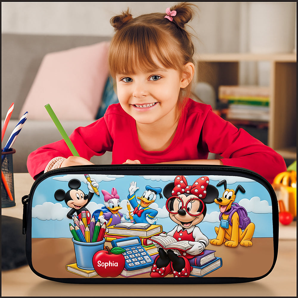 Cute Cartoon Pencil Case - Personalized Gifts For Teacher 07paqn080825-Homacus