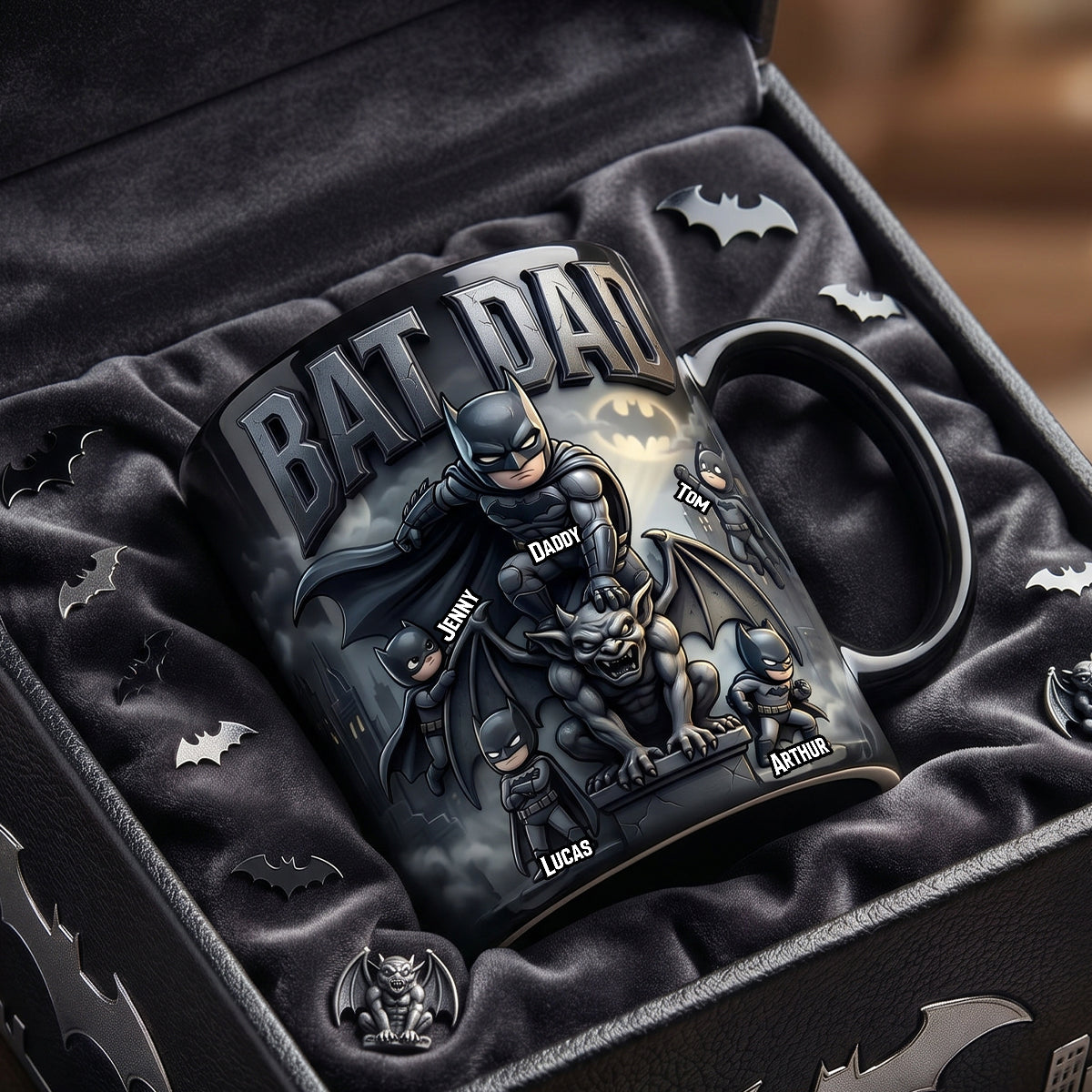 Shadow Dad Magic Coffee Mug - Personalized Gifts For Dad 05nadh300426-Homacus
