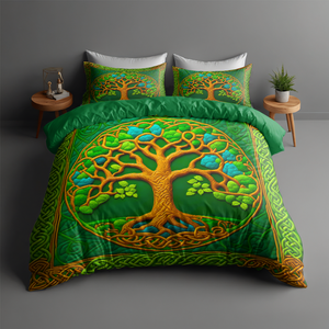 Tree Of Life Celtic Quilt Bedding Set 02HUPU180125-Homacus