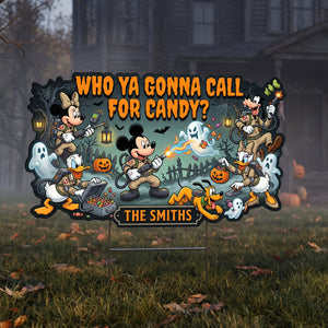 Sweet Treat Squad Yard Sign - Personalized Halloween Gift For Family 03HAQN100826-Homacus
