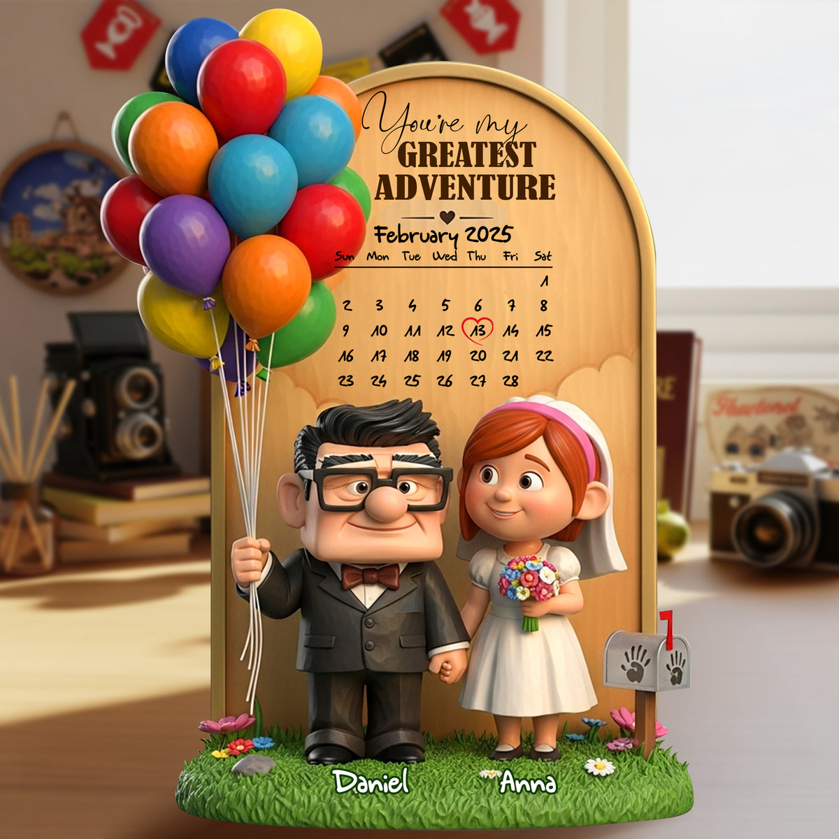 Greatest Adventure Acrylic Plaque - Personalized Anniversary Gifts For Couples 03TOLU190725-Homacus