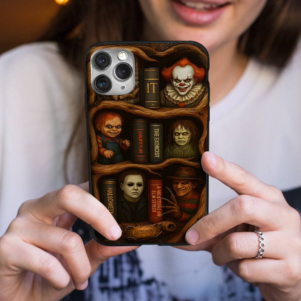 Horror Character Phone Case - Personalized Gifts For Horror Lovers 03tota080825-Homacus