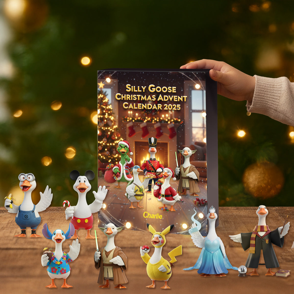 Funny Costume Animal Christmas Advent Calendar Blind Box - Personalized Gifts 03namg121125-Homacus