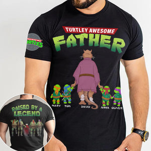 Awesome Father Shirt Personalized Gifts For Dad 01natn070525-Homacus