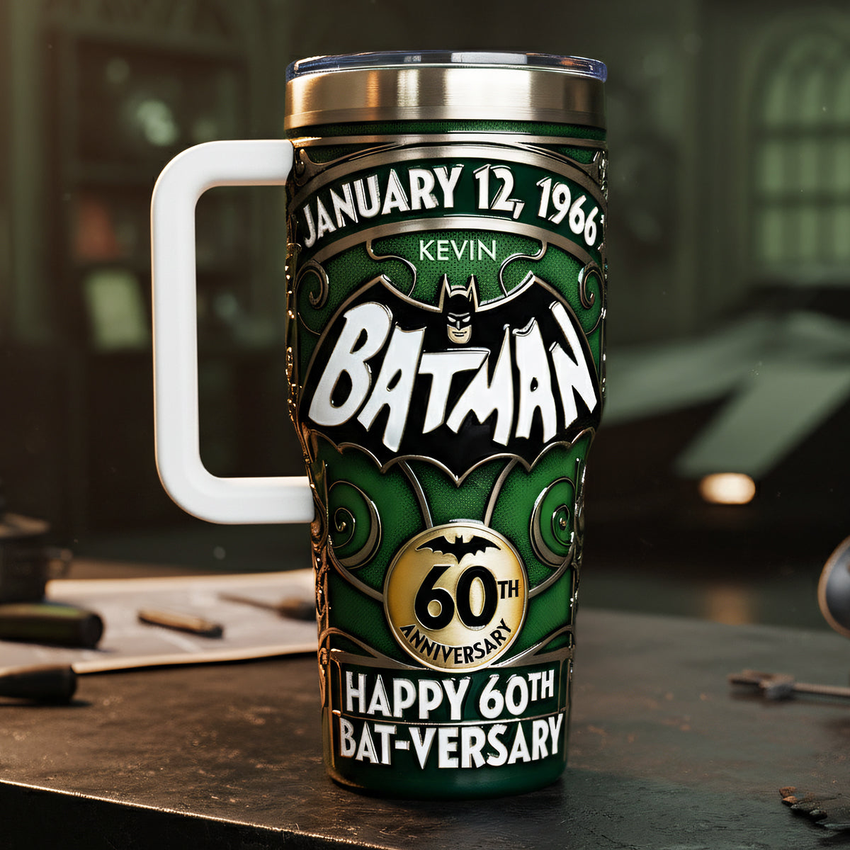Shadow 60th Anniversary Tumbler - Personalized Gifts 02ohta020326-Homacus