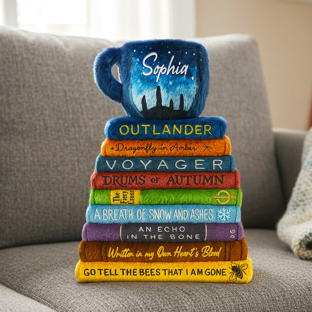 Personalized Gifts For Book Lovers Shaped Pillow 04hutn041225-Homacus