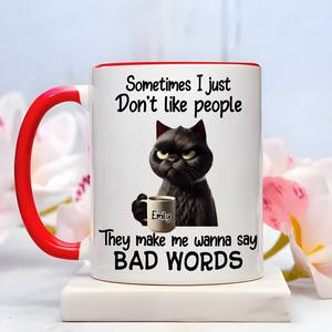 Personalized Gifts For Coworker Coffee Mug Bad Words 03xqpu150125-Homacus