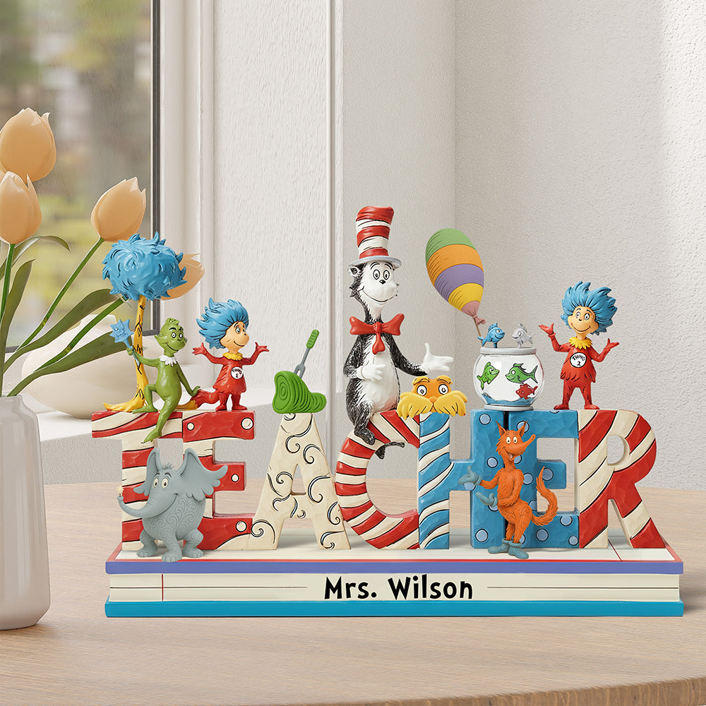 Cute & Playful Characters From Children's Books Acrylic Plaque - Personalized Gifts For Teacher 02qhqn130525-Homacus