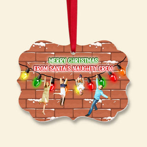 Custom Photo Gifts For Family Christmas Funny Family Medallion Ornament 01OHMH111024-Homacus