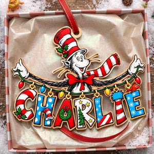 Colorful Childish Name Art Ornament, Personalized Gifts 01QHTA120926-Homacus