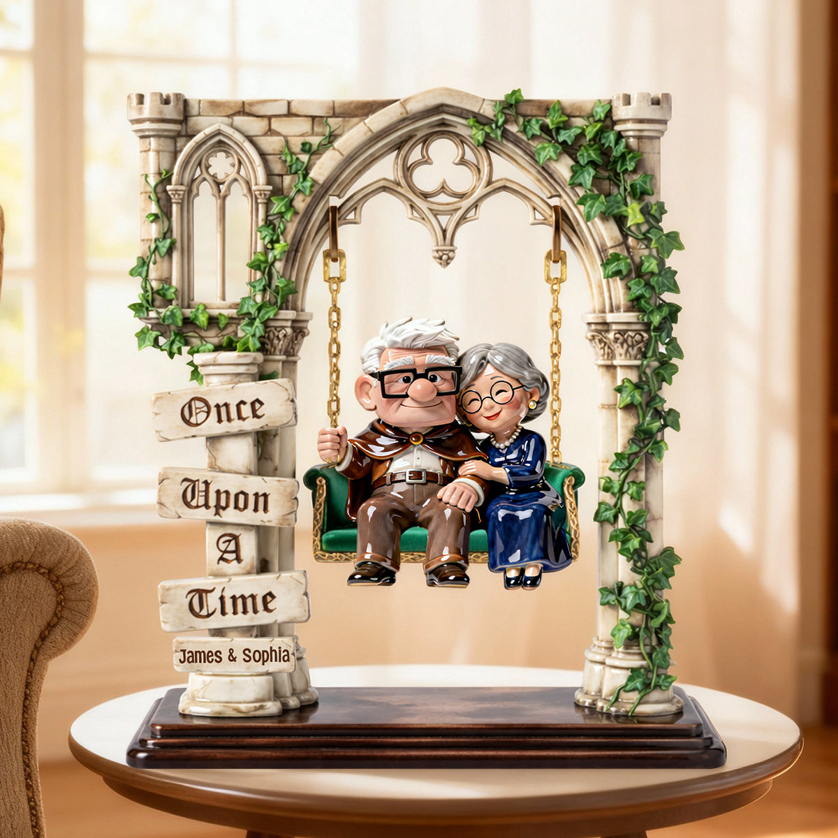 Forever Couple Acrylic Plaque - Personalized Gifts For Couple 05OHTN040226-Homacus