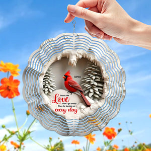 Personalized Memorial Wind Spinner 02kaqn191224 Red Cardinal-Homacus